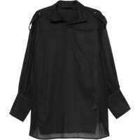 Camasi casual Semi-Transparent Shirt Femei