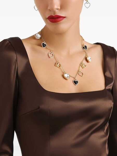 Coliere Dolce & Gabbana Italian Tailoring Necklace With Hearts GOLD Femei (BM 19077751) 2