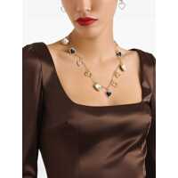 Coliere Dama - Coliere Dolce & Gabbana Italian Tailoring Necklace With Hearts GOLD Femei (BM 19077751) - B-mall.ro