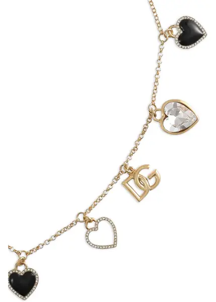 Coliere Dolce & Gabbana Italian Tailoring Necklace With Hearts GOLD Femei (BM 19077751) 3