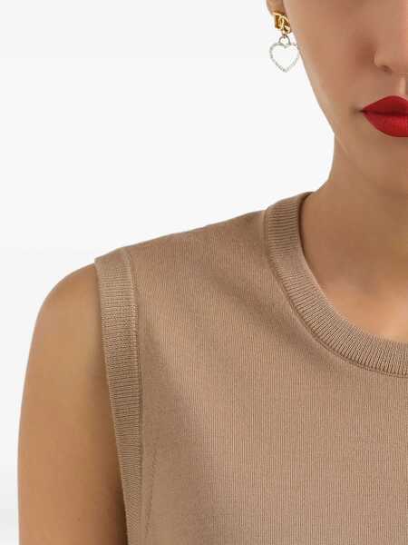 Cercei Dolce & Gabbana Stud Earrings With Hearts And Logo GOLD Femei (BM 19077793) 1