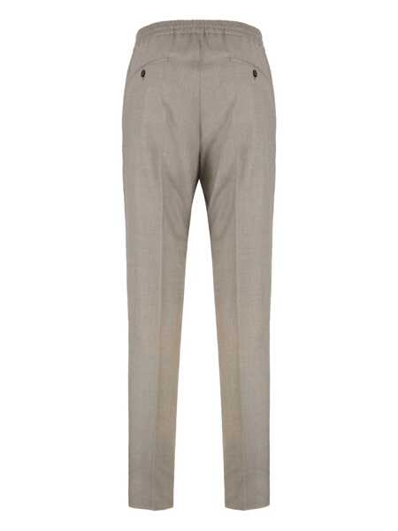 Pantaloni Slowear Slowear Virgin Wool Trousers Beige Barbati (BM 19078551) 2