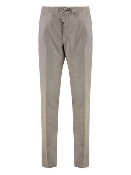 Pantaloni Slowear Slowear Virgin Wool Trousers Beige Barbati (BM 19078551) 1