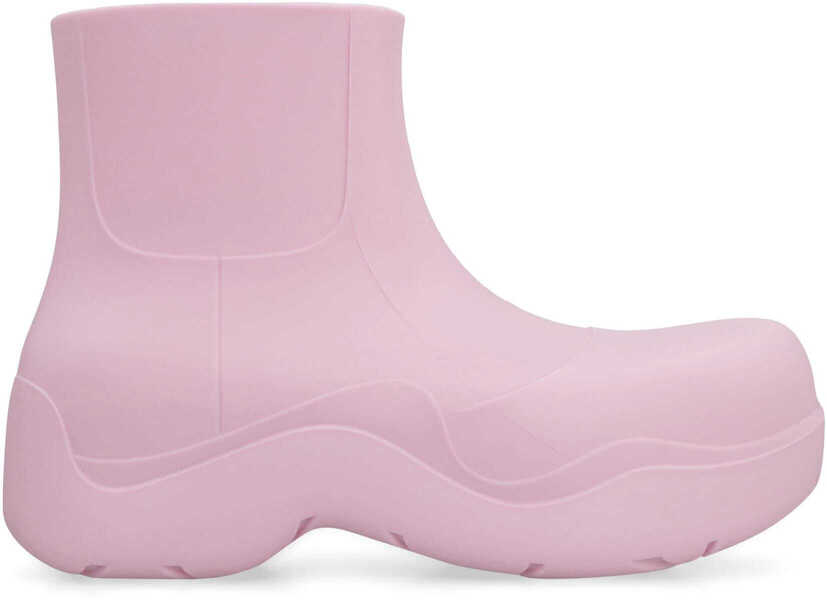 Bocanci Bottega Veneta Bottega Veneta Rubber Puddle Boots PINK Femei (BM 19078647) 2