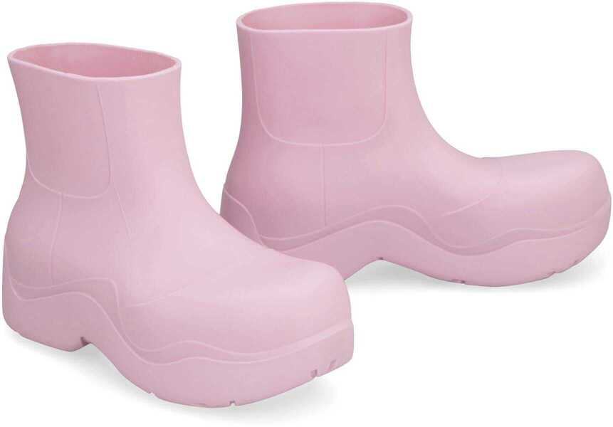 Bocanci Bottega Veneta Bottega Veneta Rubber Puddle Boots PINK Femei (BM 19078647) 3