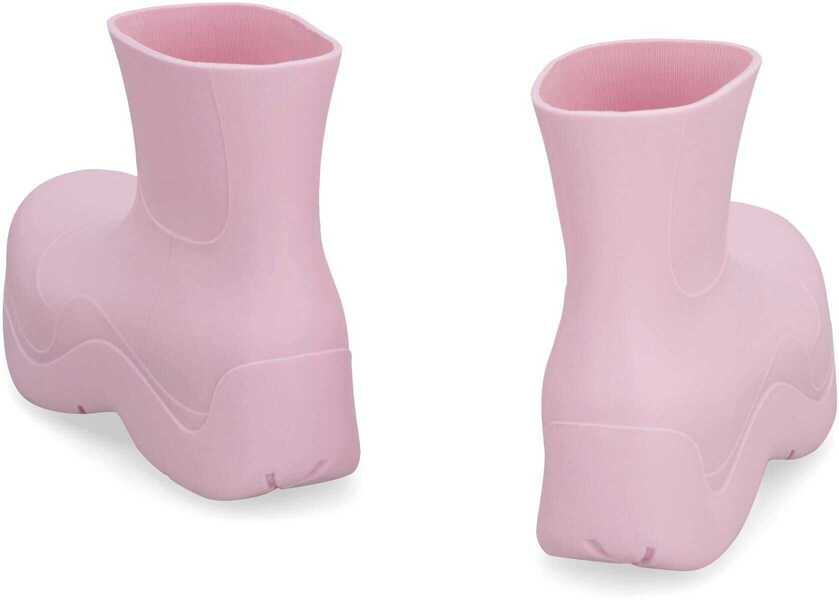 Bocanci Bottega Veneta Bottega Veneta Rubber Puddle Boots PINK Femei (BM 19078647) 4