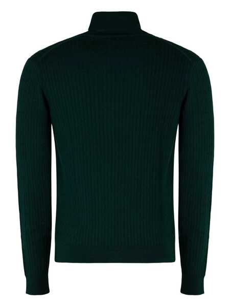 Pulovere Slowear Slowear Virgin Wool Turtleneck Sweater GREEN Barbati (BM 19078785) 2