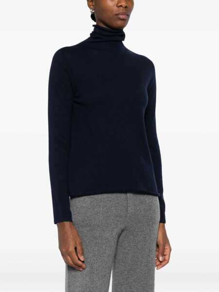 Pulovere Majestic Filatures Majestic Filatures Sweaters BLUE Femei (BM 19078932) 3