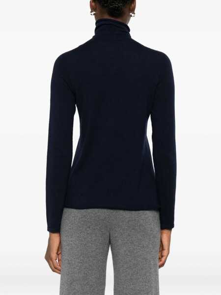 Pulovere Majestic Filatures Majestic Filatures Sweaters BLUE Femei (BM 19078932) 4