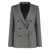 Tagliatore Tagliatore Double-Breasted Wool Jacket GREY