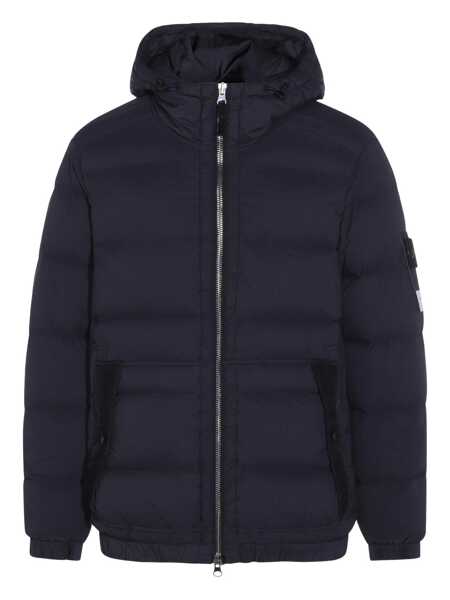 Geci de iarna Stone Island Stone Island Down Jacket Black Barbati (BM 19078998) 1