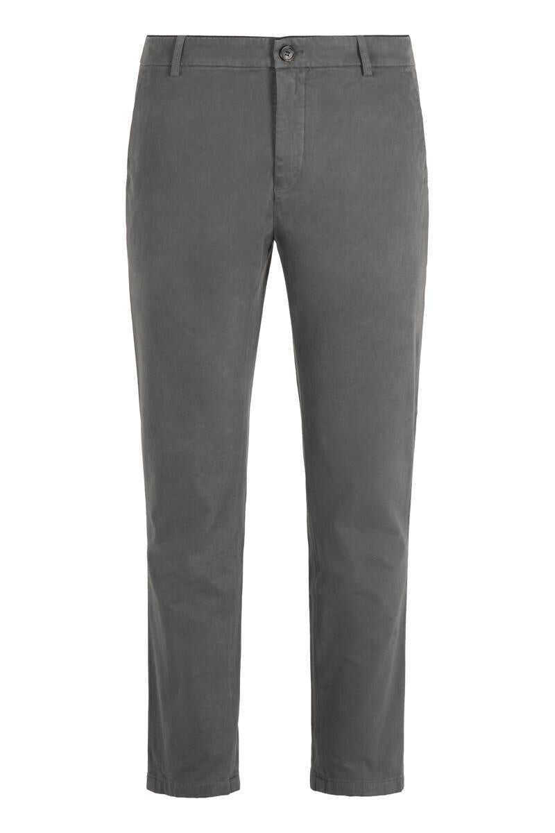 Pantaloni Department Five Department 5 Prince Chino Pants GREY Barbati (BM 19079196) 1