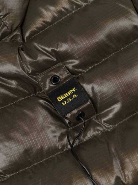 Geci de iarna Blauer ADAMS JUNIOR DOWN JACKET Green Baieti (BM 19079286) 3