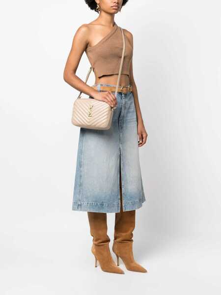 Genti tip postas Saint Laurent Camera Bag Lou BEIGE Femei (BM 19079416) 2