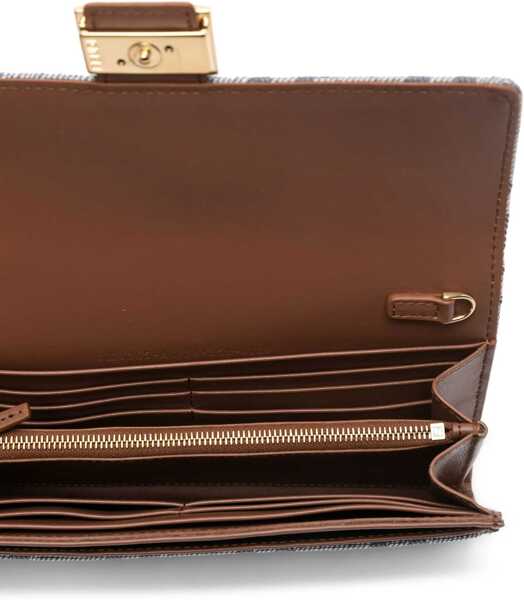 Portofele Fendi Continental Baguette Wallet DENIM Femei (BM 19079419) 5