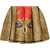 Versace Silk-Blend Duchesse Mini Skirt SCARLE+ULTRAMARINE