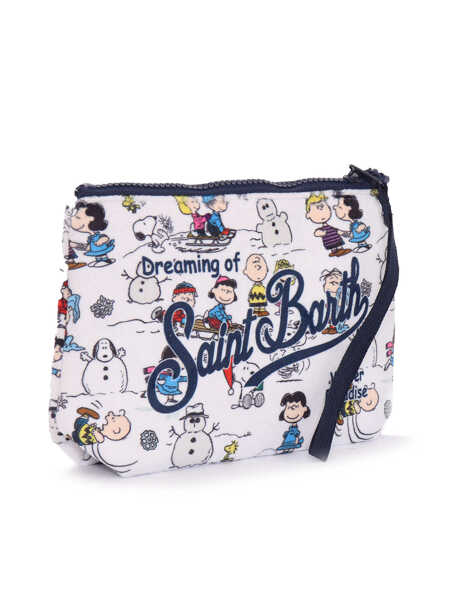 Genti de mana Mc2 Saint Barth ALINE W-PEANUTS SNOW GAMES 10 White Fete (BM 19079868) 2