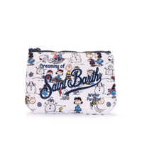 Genti de mana pentru Fete - Genti de mana Mc2 Saint Barth ALINE W-PEANUTS SNOW GAMES 10 White Fete (BM 19079868) - B-mall.ro