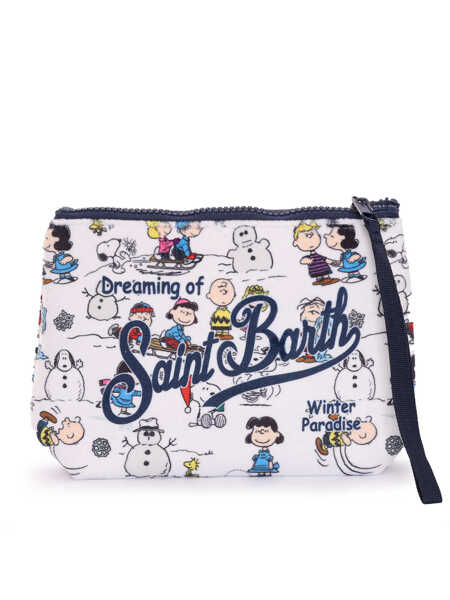 Genti de mana Mc2 Saint Barth ALINE W-PEANUTS SNOW GAMES 10 White Fete (BM 19079868) 1