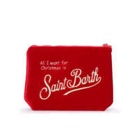 Genti de mana pentru Fete - Genti de mana Mc2 Saint Barth ALINE VELVET-XMAS SB 41OR EMB Red Fete (BM 19079883) - B-mall.ro