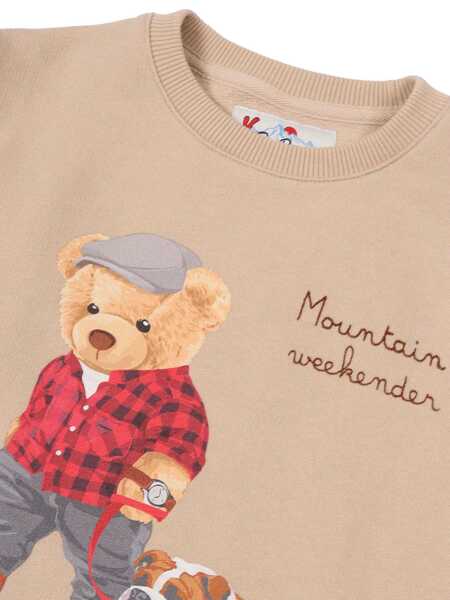 Bluze de trening Mc2 Saint Barth HUTTON N-WEEKENDER BEAR 11 EMB Beige Baieti (BM 19079922) 3