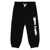 Palm Angels BLURRED LOGO REG.SWEATPANT BLACK - ROSE Black  