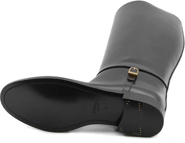Cizme scurte Saint Laurent Boot Horny BLACK Femei (BM 19080037) 3