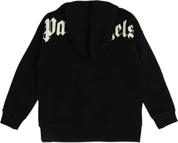 Hanorace Palm Angels Sweatshirt With Logo BLACK Fete (BM 19080043) 2