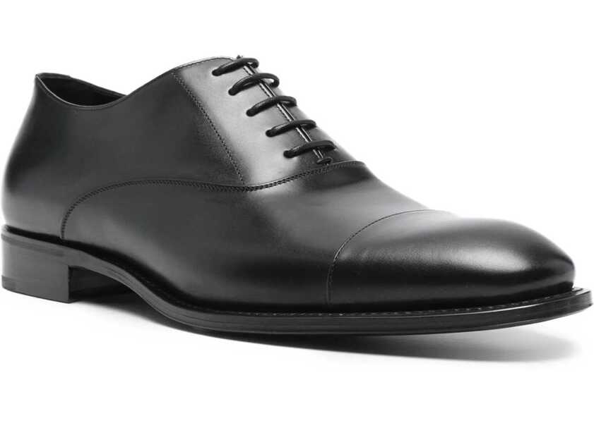 Pantofi eleganti Saint Laurent Oxford Shoe Adrien BLACK Barbati (BM 19080046) 2