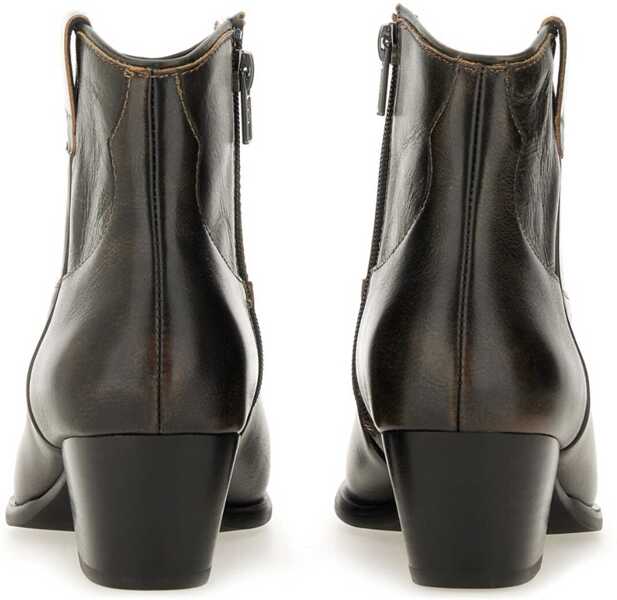 Cizme scurte ASH Boot Hunger BLACK Femei (BM 19080064) 3