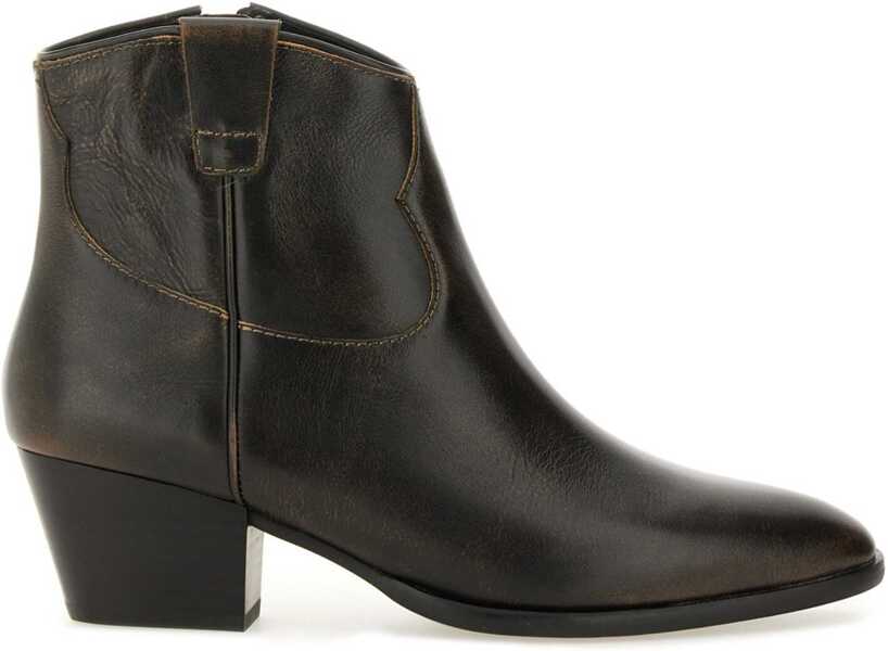Cizme scurte ASH Boot Hunger BLACK Femei (BM 19080064) 1