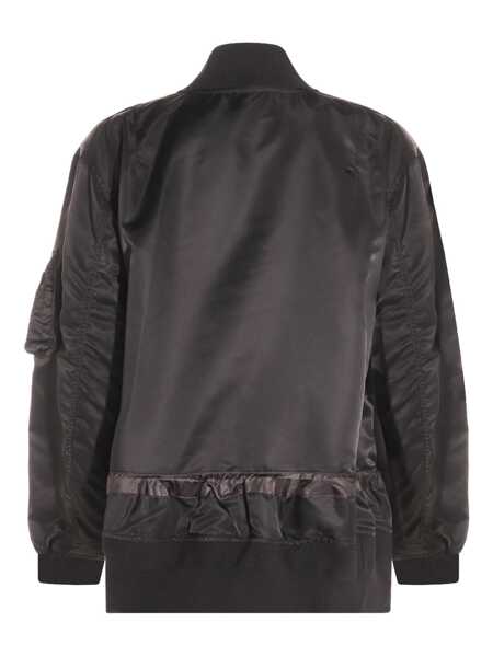 Bomber jacket Sacai Nylon twill bomber jacket Black Femei (BM 19080087) 2