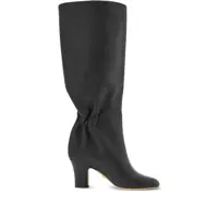 Botine Curled details boots 70 mm Femei