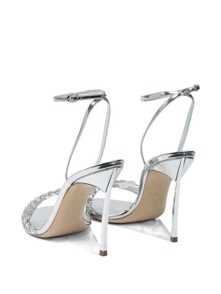 Sandale Casadei Interstellar heeled sandals 100 mm Silver Femei (BM 19080135) 2