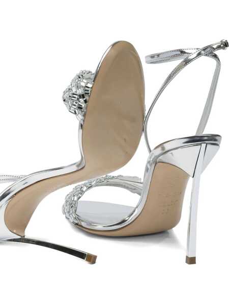 Sandale Casadei Interstellar heeled sandals 100 mm Silver Femei (BM 19080135) 3