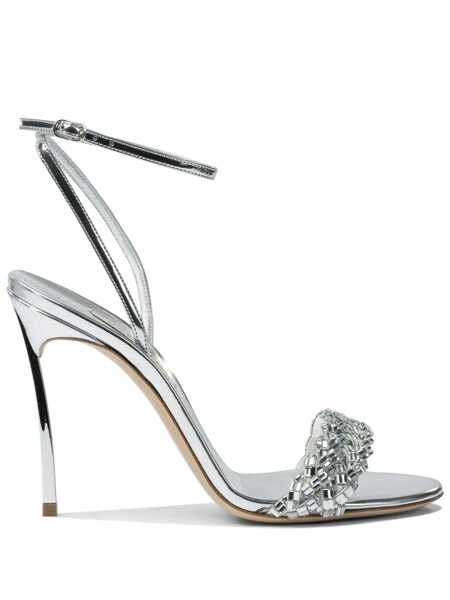 Sandale Casadei Interstellar heeled sandals 100 mm Silver Femei (BM 19080135) 1