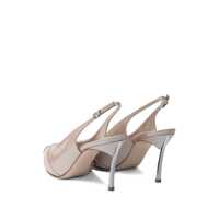 Pantofi cu toc Dama - Pantofi cu toc Casadei Samurai Blade 80mm Slingback Pink Femei (BM 19080162) - B-mall.ro