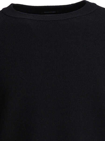 Pulovere C.P. Company Wool and silk crewneck sweater Black Barbati (BM 19080207) 3