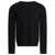 C.P. Company Wool and silk crewneck sweater Black