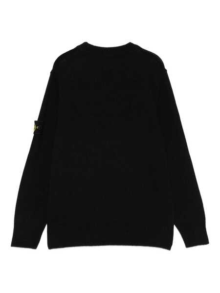 Pulovere casual Stone Island Junior Knitwear Black Baieti (BM 19080486) 2