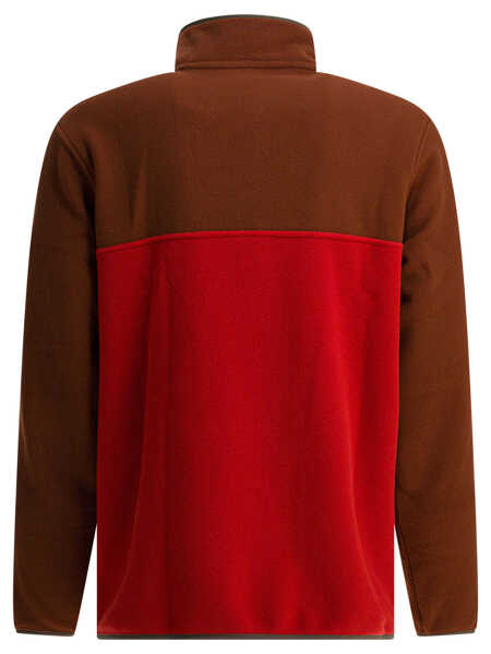 Hanorace Patagonia Lightweight Synchilla Snap-T Fleece Fleece Sweatshirt Red Barbati (BM 19080516) 2