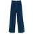 Valentino Garavani Wide-leg jeans with pleats Blue
