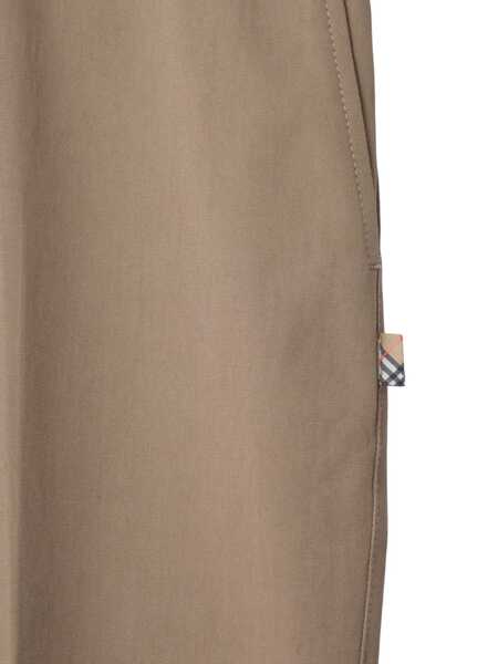 Pantaloni casual Burberry Cotton chino pants Brown Barbati (BM 19080555) 2