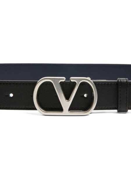 Curele Valentino Garavani VLogo Reversible belt Black Barbati (BM 19080588) 2