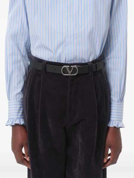 Curele Valentino Garavani VLogo Reversible belt Black Barbati (BM 19080588) 4