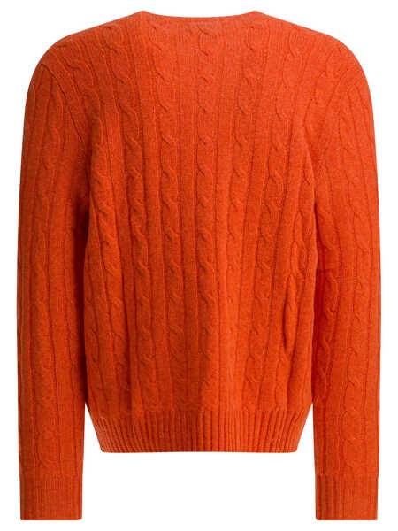 Pulovere Ralph Lauren Cashmere sweater Orange Barbati (BM 19080618) 2