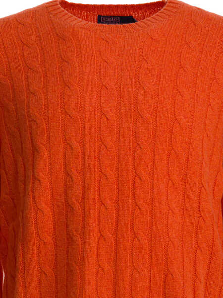 Pulovere Ralph Lauren Cashmere sweater Orange Barbati (BM 19080618) 3