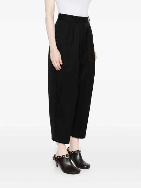 Pantaloni casual Isabel Marant Janice Pants Black Femei (BM 19080639) 3