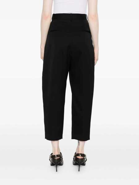 Pantaloni casual Isabel Marant Janice Pants Black Femei (BM 19080639) 4