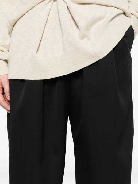 Pantaloni casual Isabel Marant Janice Pants Black Femei (BM 19080639) 5